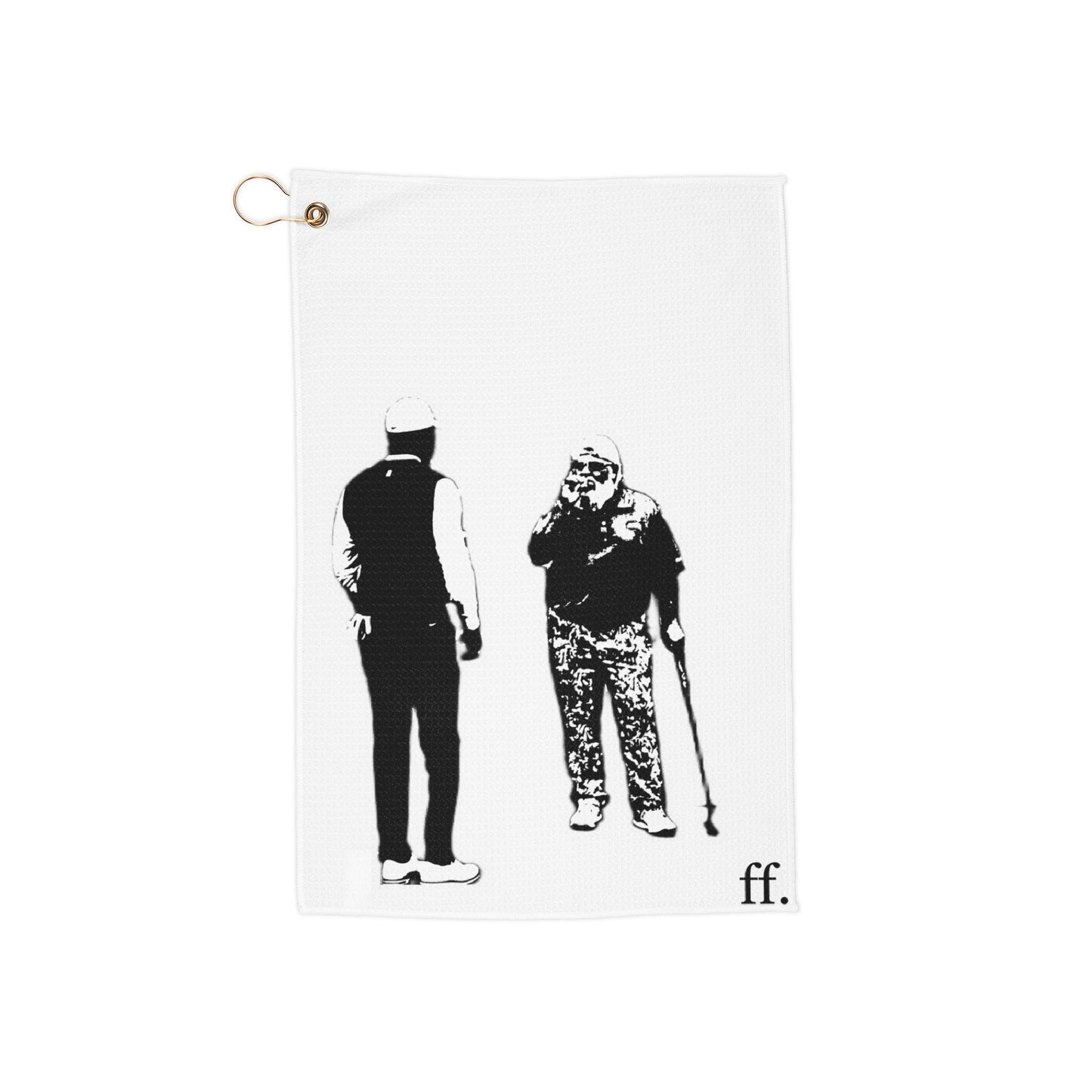 John Daly Smoke Break on the Fairway With Tiger Woods | Golf Towel